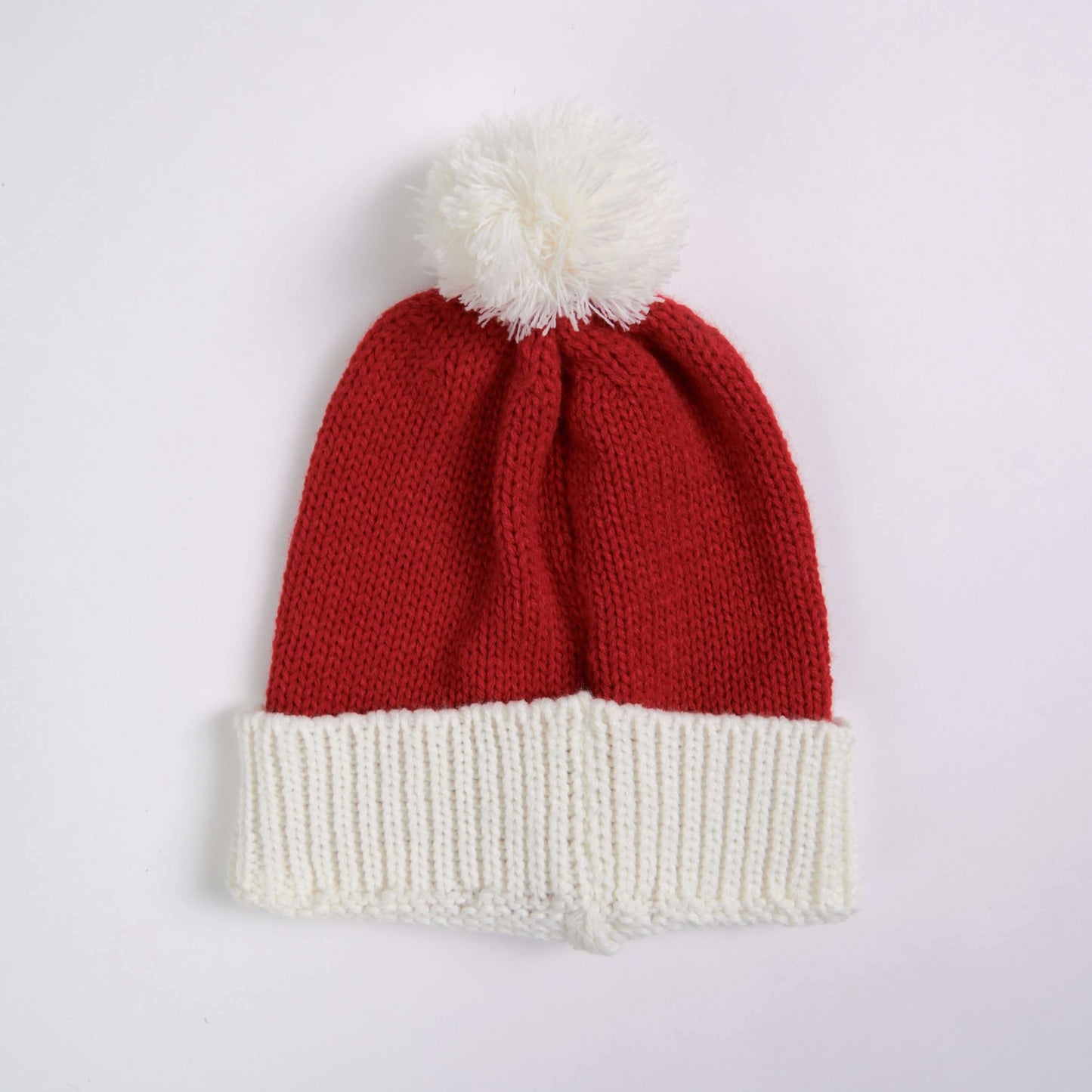 Human Pompom Hat - Santa