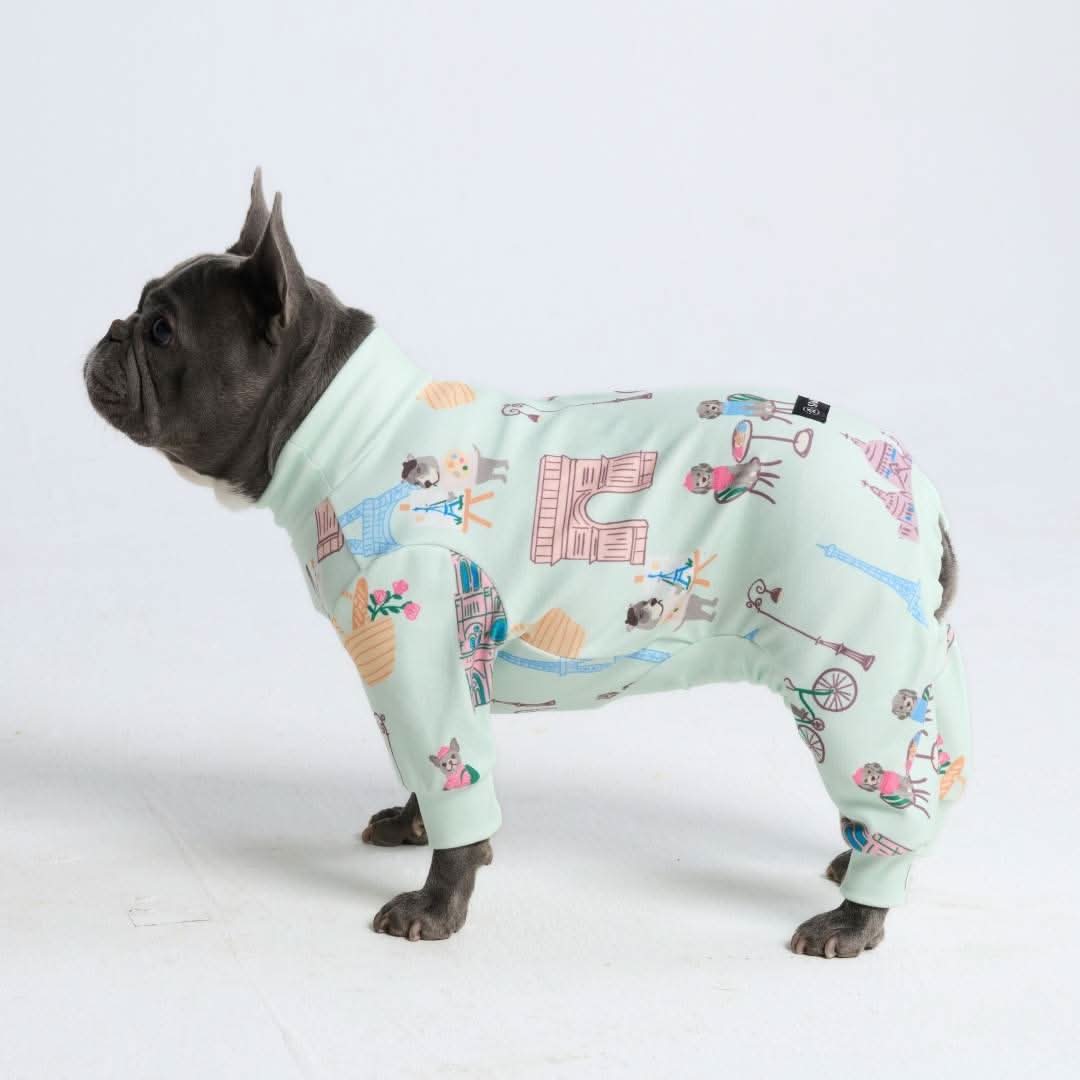 Dog Pajama - Doggos in Paris