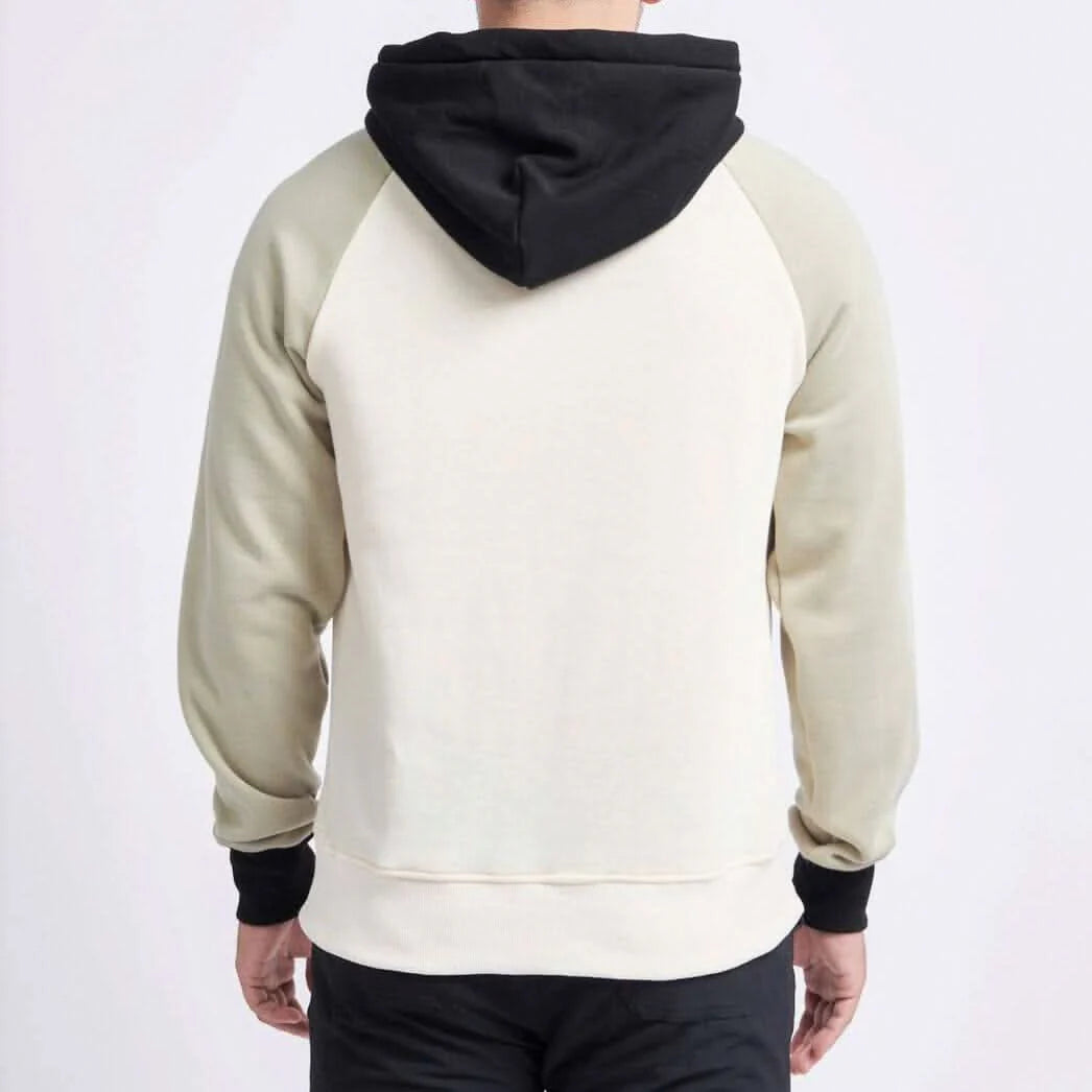 Olive Cream Human Hoodie
