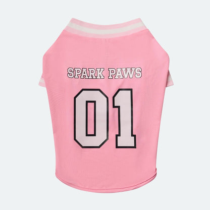 Football Mesh Jersey - Pink