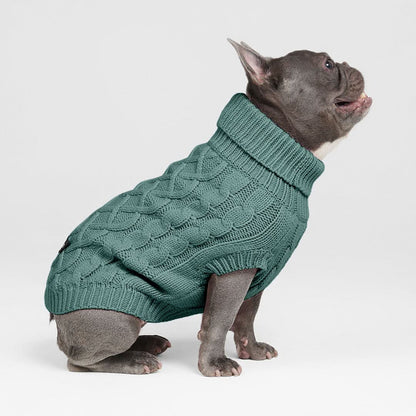 Cable Knit Dog Sweaters