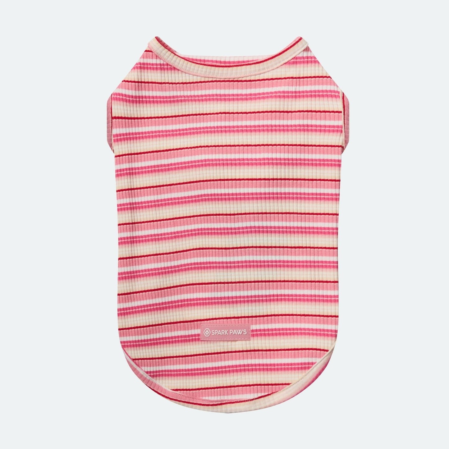 Stripe Shirt - Pink Red