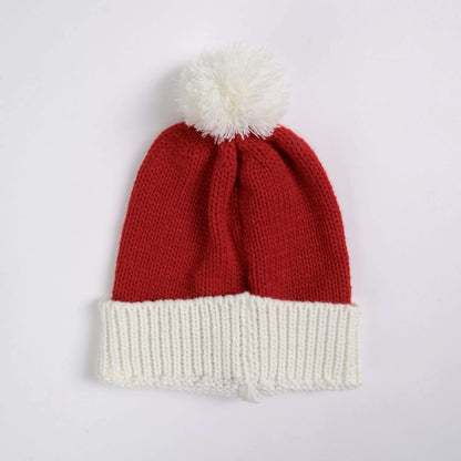 Human Pompom Hat - Santa
