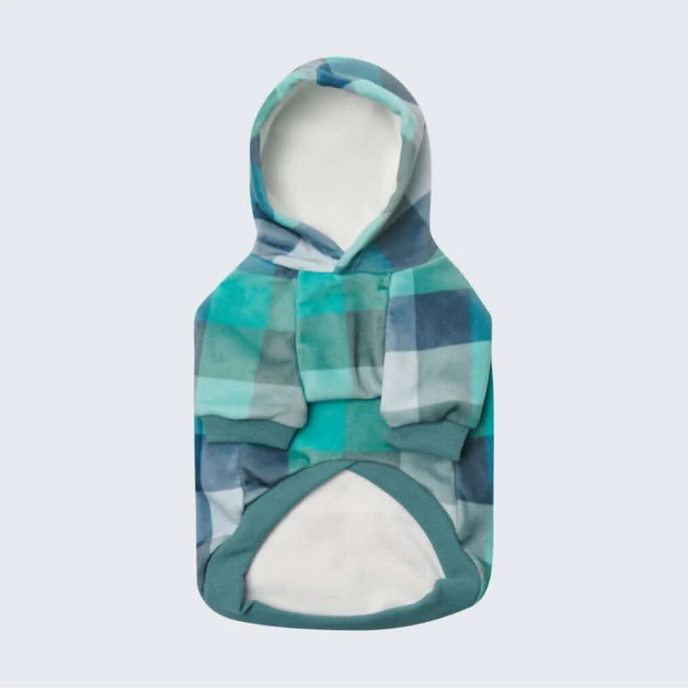 Plaid Dog Hoodies