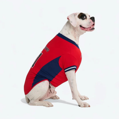 Football Mesh Jersey - Red