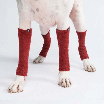Stretchy Fleece Dog Leg Warmer Sleeves