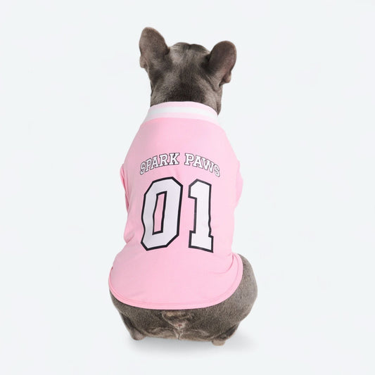 Football Mesh Jersey - Pink