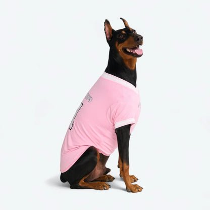 Football Mesh Jersey - Pink