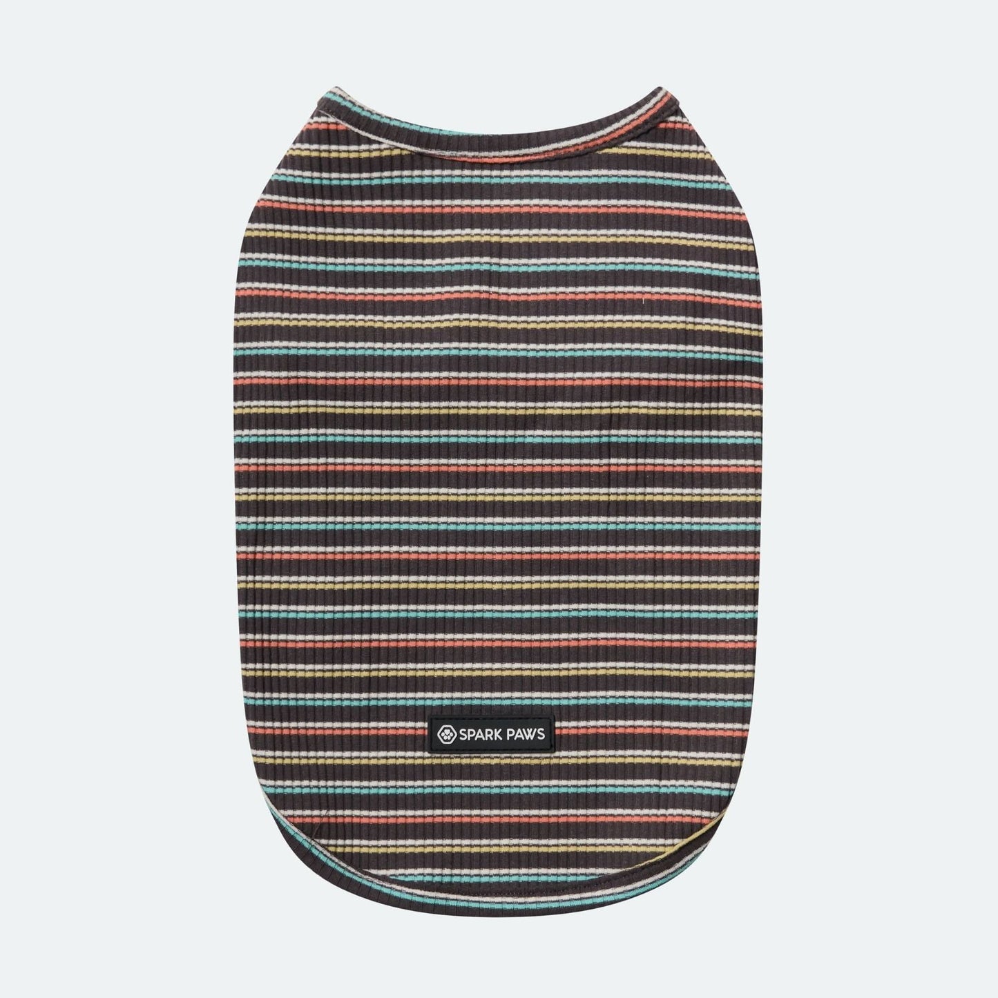 Stripe Shirt - Black Coral
