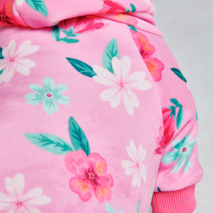 Blossom Dog Hoodie - Pink