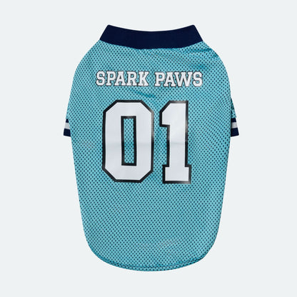 Football Mesh Jersey - Blue